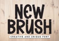 New Brush Font - Featured Image