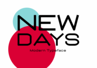 New Days Font - Featured Image