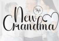 New Grandma Font - Featured Image