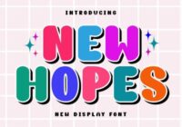 New Hopes Font - Featured Image