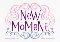 New Moment Font - Featured Image