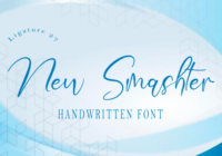 New Smashter Font - Featured Image