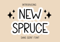 New Spruce Font - Featured Image