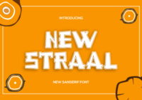 New Straal Font - Featured Image