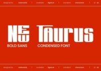 New Taurus Font - Featured Image