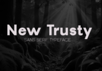New Trusty Font - Featured Image