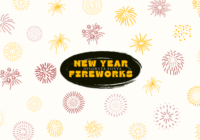 New Year Fireworks Font - Featured Image