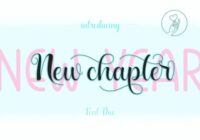 New Year New Chapter Font - Featured Image