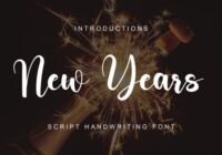 New Years Font - Featured Image