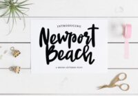 Newport Beach Font - Featured Image
