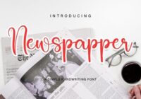 Newspapper Font - Featured Image