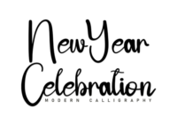 Newyear Celebration Font - Featured Image