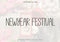Newyear Festival Font - Featured Image