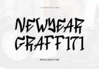 Newyear Graffiti Font - Featured Image