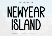 Newyear Island Font - Featured Image