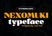 Nexomuki Font - Featured Image