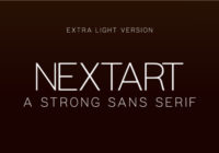Nextart Extra Light Font - Featured Image
