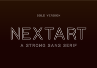 Nextart Outline Bold Font - Featured Image