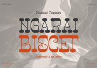 Ngarai Biscet Font - Featured Image