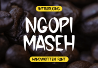 Ngopi Maseh Font - Featured Image