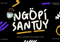 Ngopi Santuy Font - Featured Image