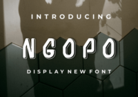 Ngopo Font - Featured Image