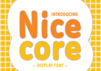 Nice Core Font - Featured Image
