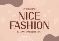 Nice Fashion Font - Featured Image