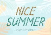 Nice Summer Font - Featured Image