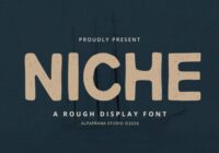 Niche Font - Featured Image
