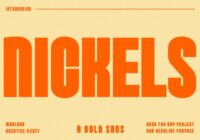 Nickels Font - Featured Image