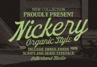 Nickery Font - Featured Image