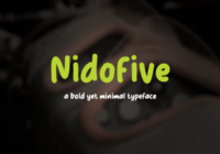 Nidofive Font - Featured Image