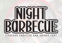 Night Barbecue Font - Featured Image