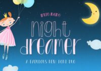 Night Dreamer Font - Featured Image