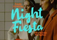 Night Fiesta Font - Featured Image