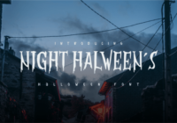 Night Halween's Font - Featured Image