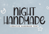 Night Handmade Font - Featured Image