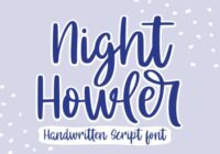 Night Howler Font - Featured Image