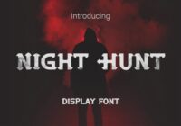 Night Hunt Font - Featured Image