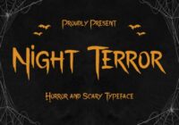 Night Terror Font - Featured Image