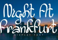 Night at Frankfurt Font - Featured Image