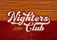 Nighters Club Font - Featured Image