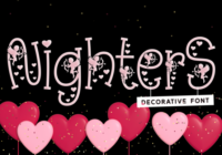 Nighters Font - Featured Image