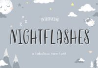 Nightflashes Font - Featured Image