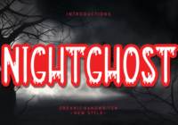 Nightghost Font - Featured Image
