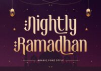 Nightly Ramadhan Font - Featured Image