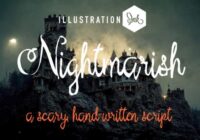 Nightmarish Font - Featured Image
