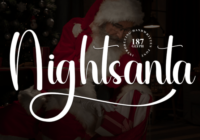 Nightsanta Font - Featured Image