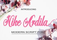 Nike Ardila Font - Featured Image